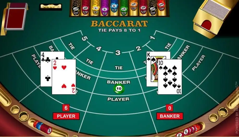 Baccarat online không đòi hỏi người chơi phải có kỹ năng hay chiến thuật đặc biệt